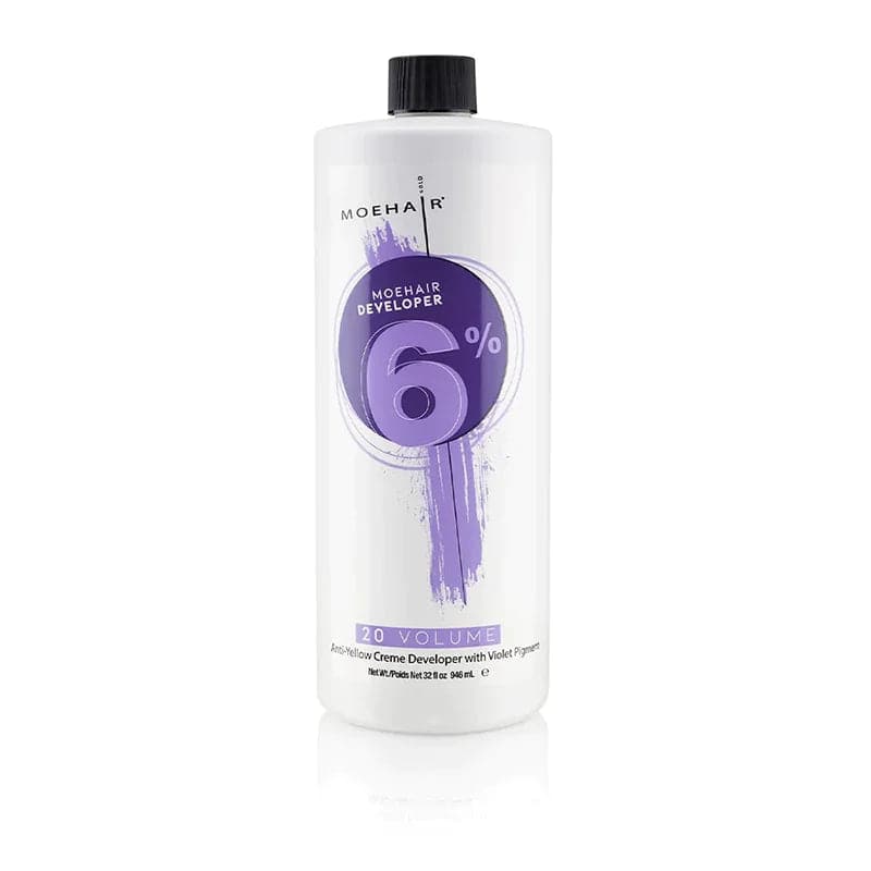 Moehair 6%, 20 Volume Anti-Yellow Hair Colour Developer