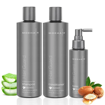 Moehair Hair Guard Shampoo, Conditioner with Tonic Trio Pack