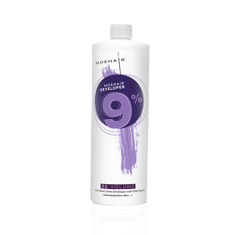 Moehair 9%, 30 Volume Anti-Yellow Hair Colour Developer